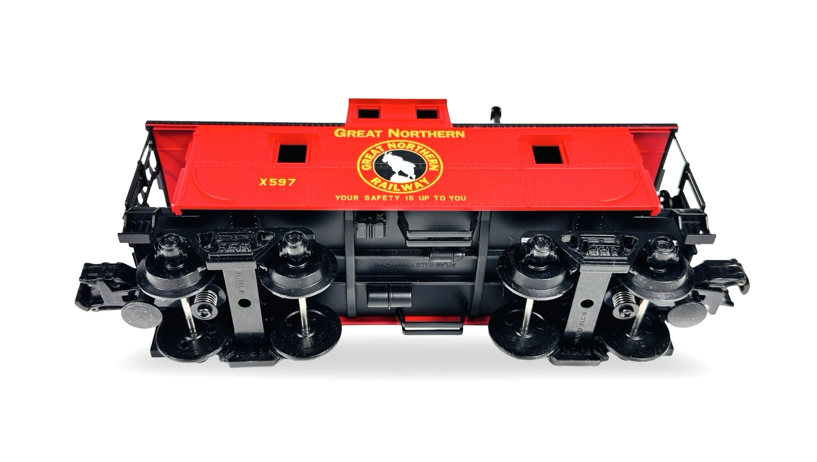 Atlas O Gauge Industrial Rail Great Northern (#604) Steam Locomotive Freight Set
