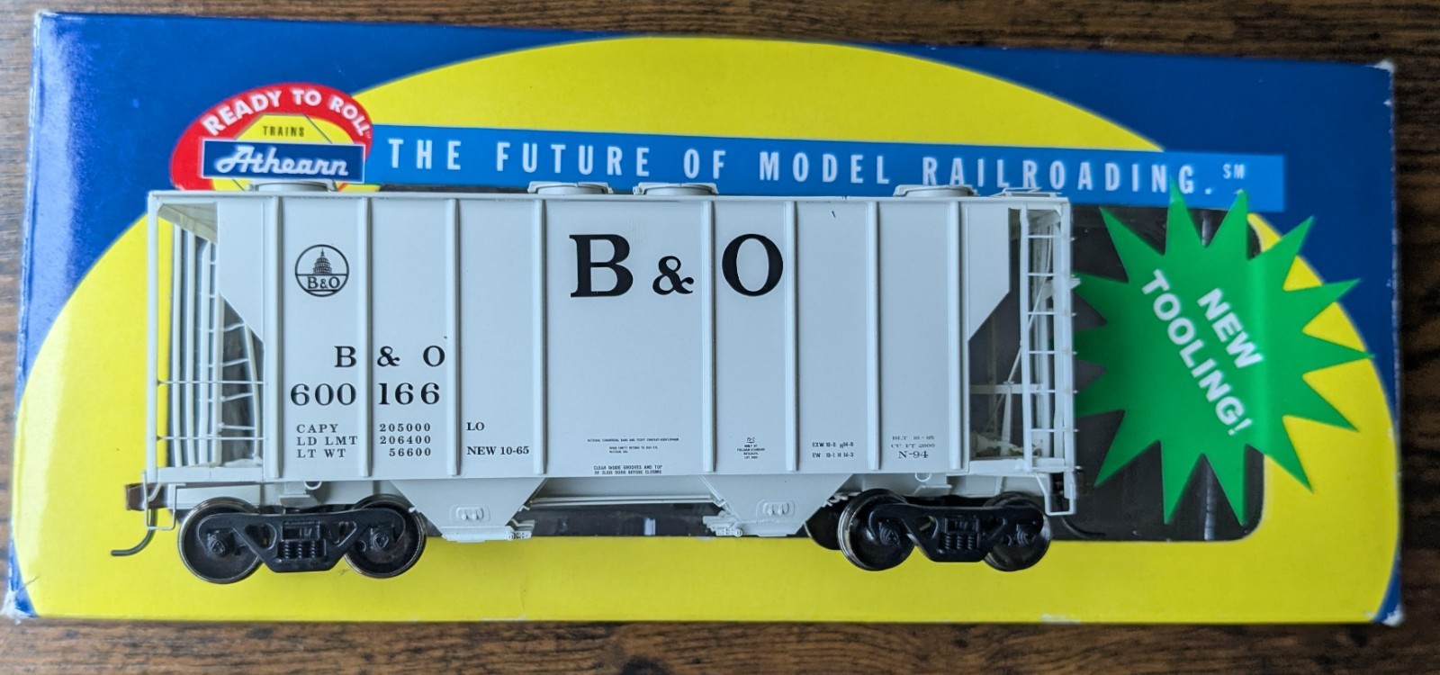 Athearn PS 2600 Covered Hopper – B & O – NIB