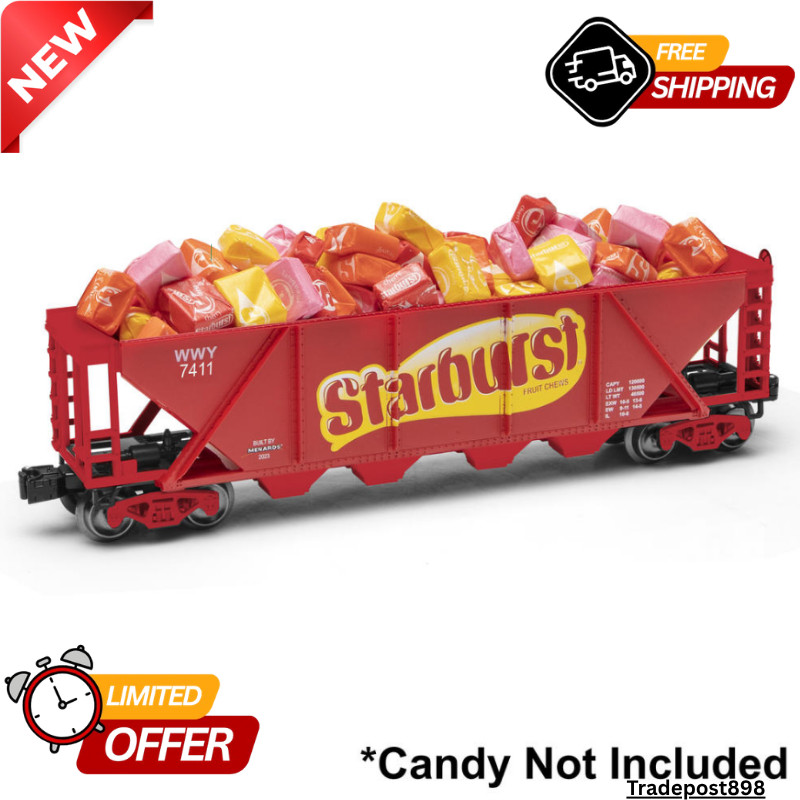 O Gauge Hopper Car STARBURST, Trains Accessory, Cars, Limited Edition NEW