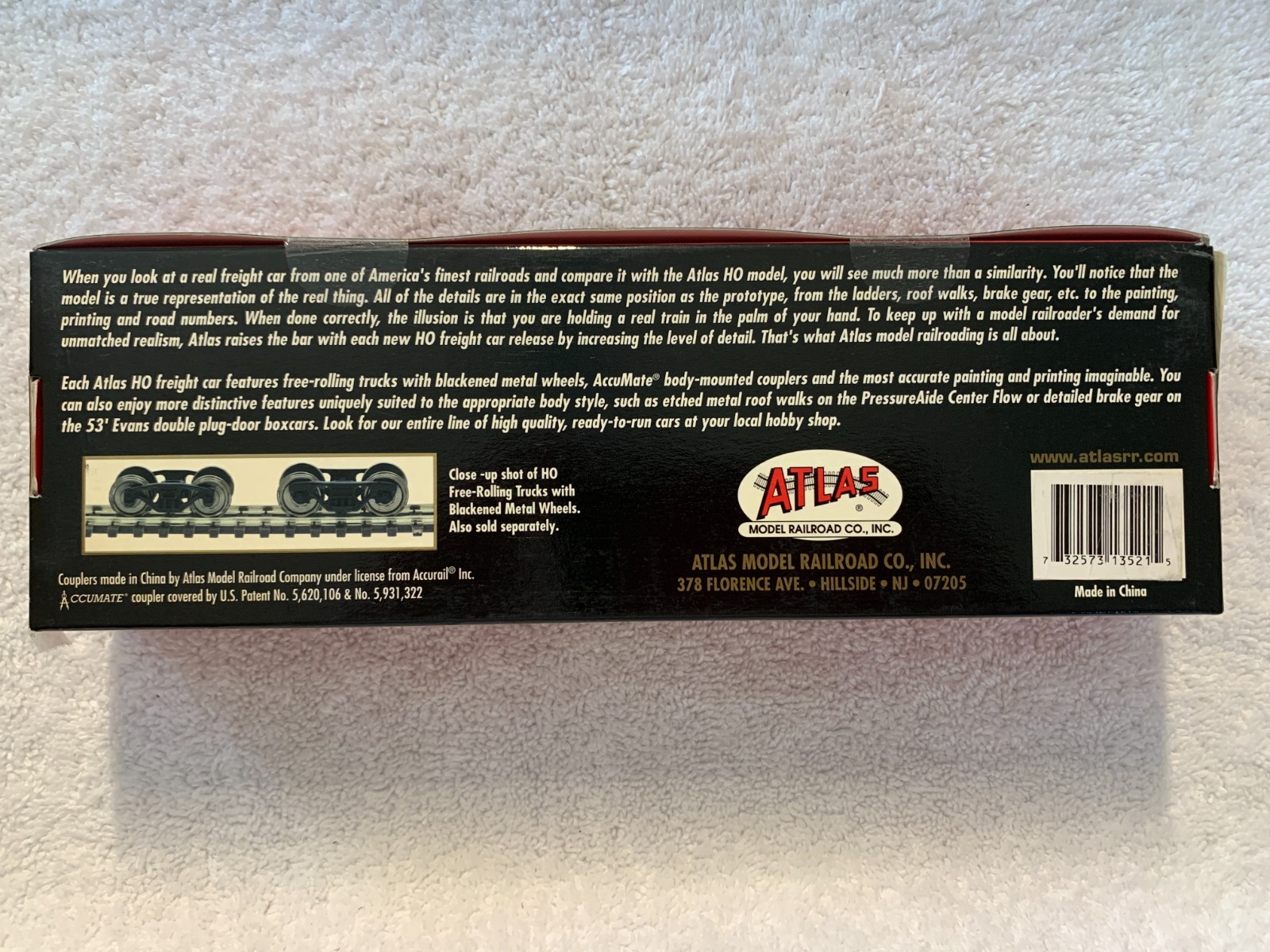 Atlas #1352-1 HO Scale Frisco 50′ Precision Design Box Car #42044