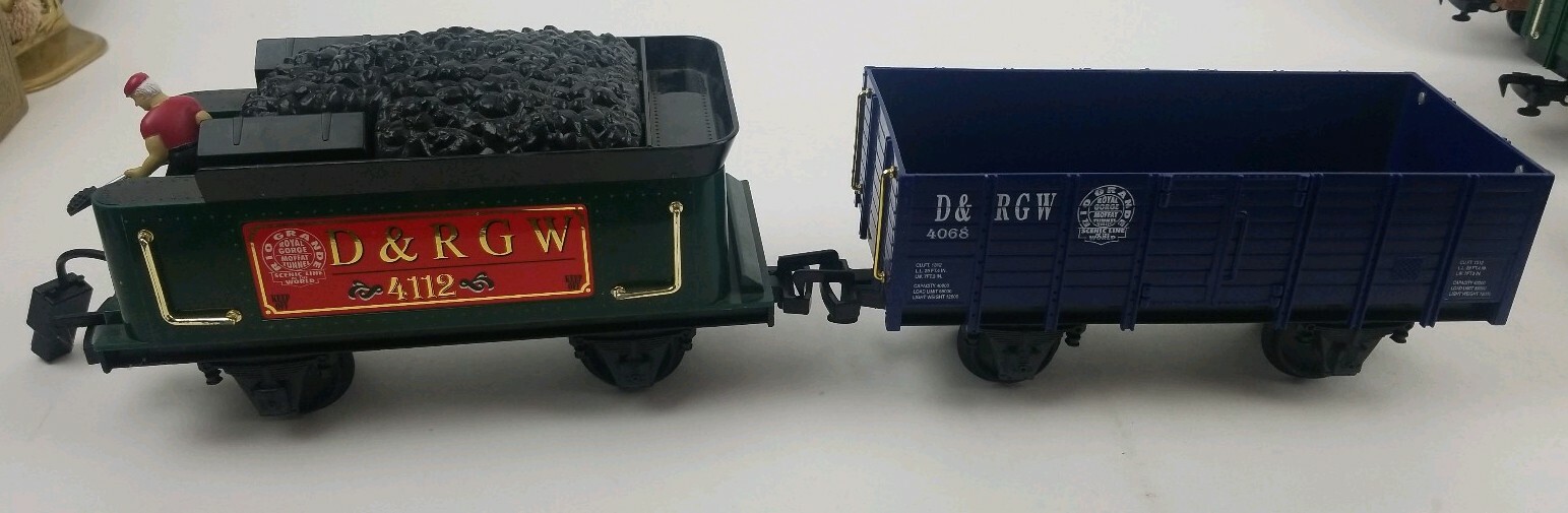 2 Scientific Toys Rio Grande Royal Gorge Moffat Tunnel 4068 4112 “G” SCALE Lot