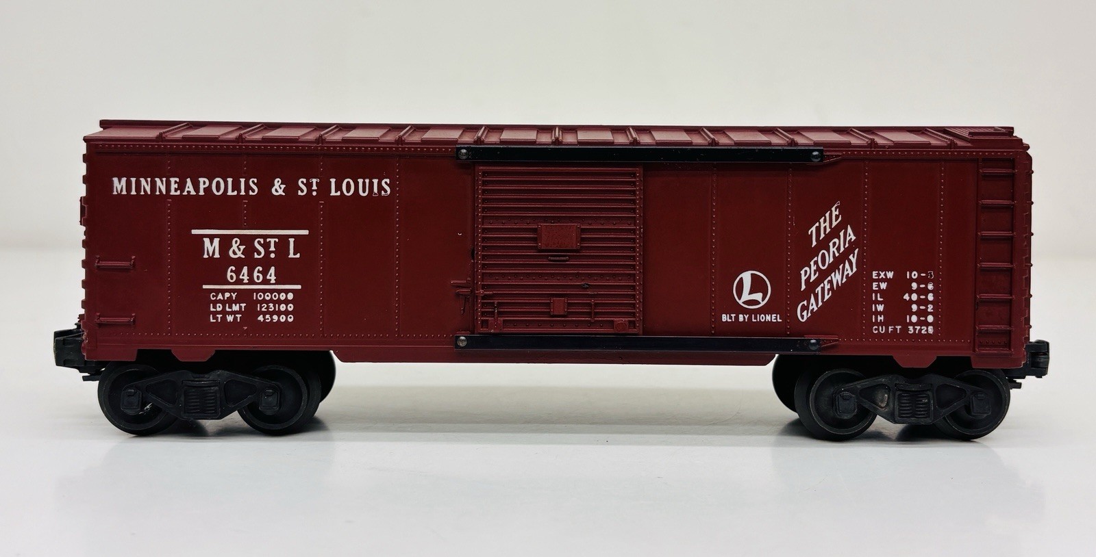 Lionel Postwar Minneapolis & St. Louis Box Car 6464-50