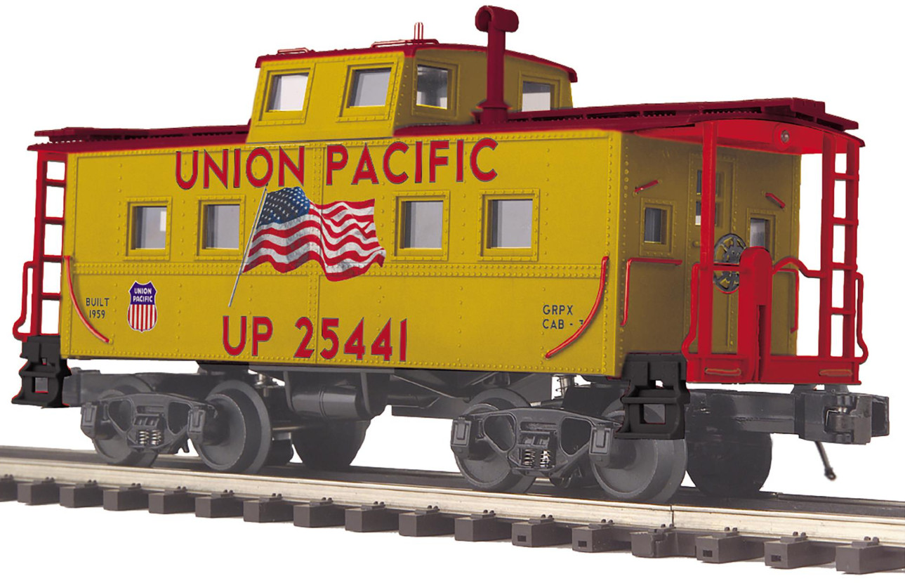 MTH Premier 20-91718 Union Pacific #25441 Steel Caboose Center Cupola (SR-1)