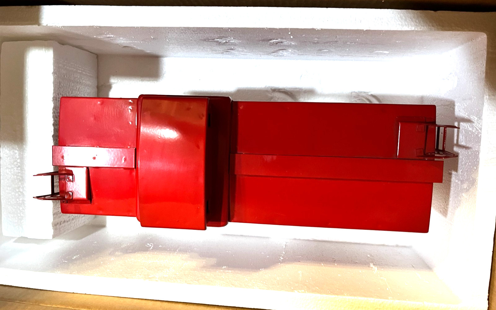 Vintage Pressed Steel Buddy L Outdoor Railroad Train Caboose Original 3017