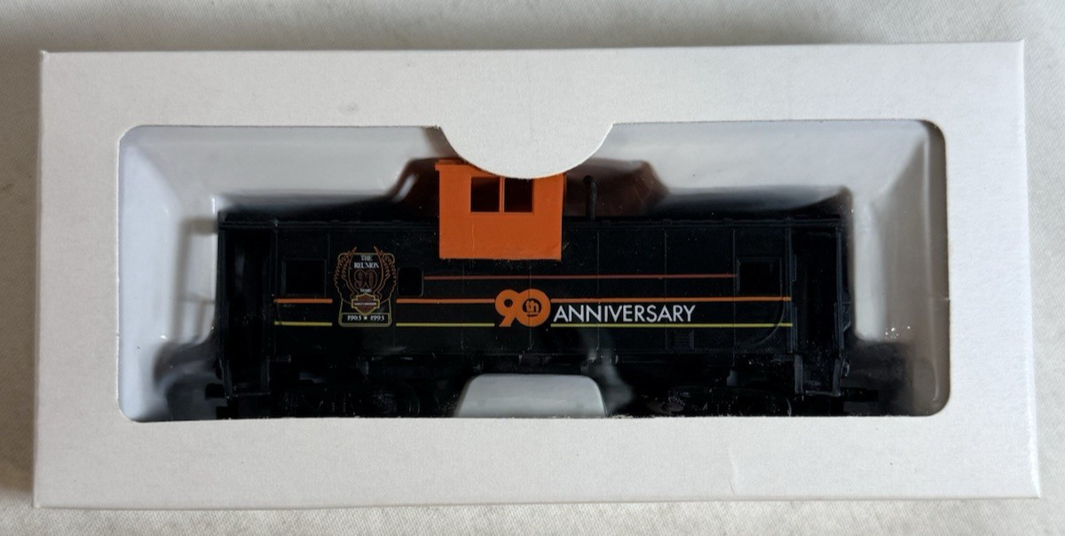 Harley Davidson 1993 Eagle Express 90th Anniversary HO Model Train Caboose