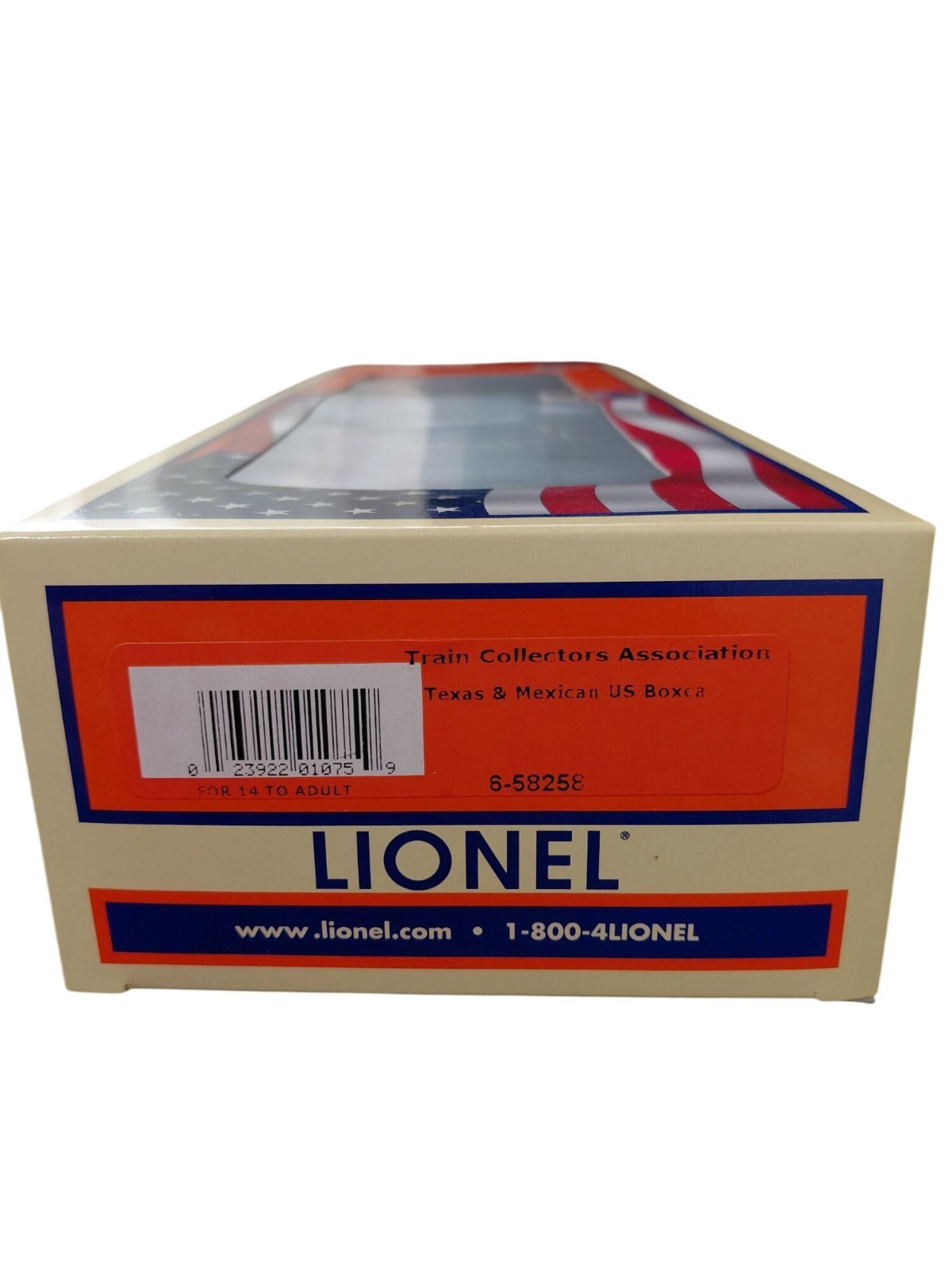 Lionel Texas & Mexican Railway Boxcar Limited Edition TCA 2016 O Gauge Train