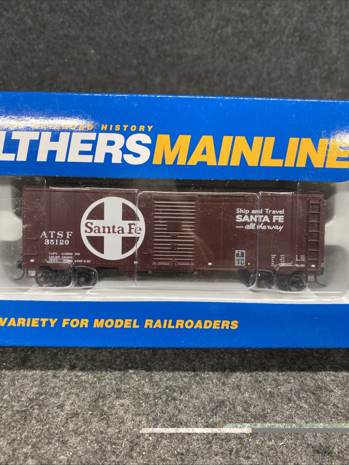 Walthers Mainline Mixed Freight Cars Qty 3, 910-2733, 6918, 1153 (WL050626-03)