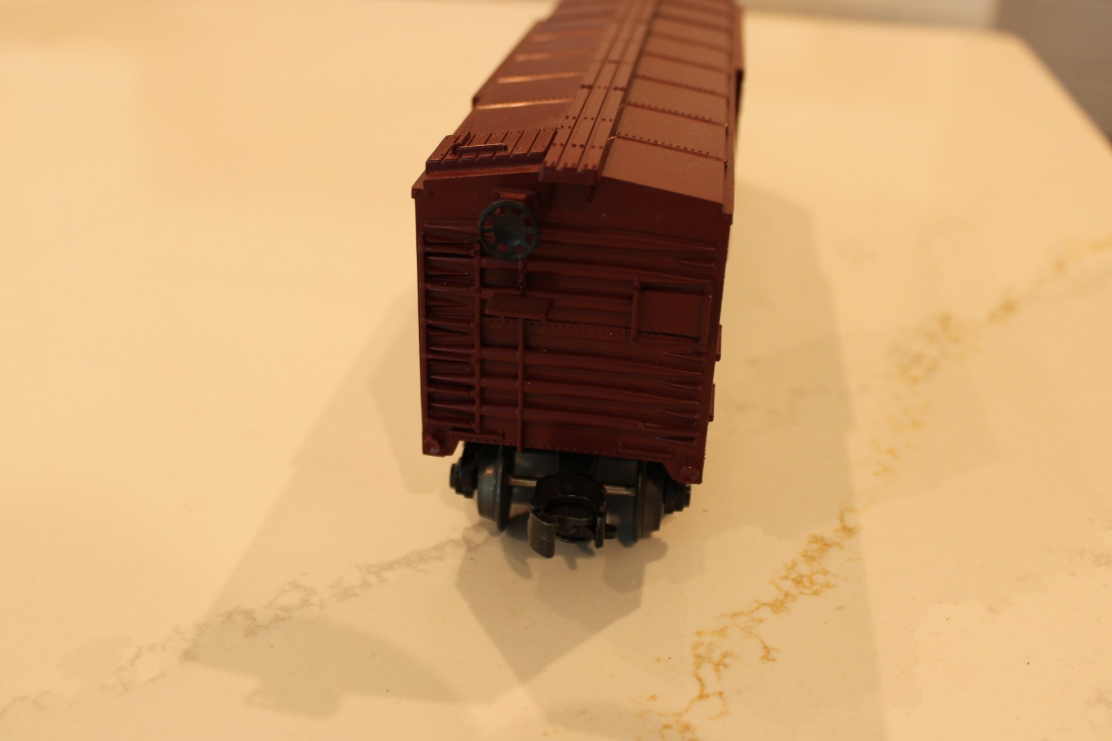 MTH Pennsylvania Railroad PRR 40ft Boxcar 76642 O Gauge Tuscan Red Sliding Doors