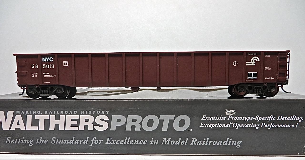HO Walthers 920-105507 CSX Ex-CONRAIL New York Central 53′ Thrall Gondola