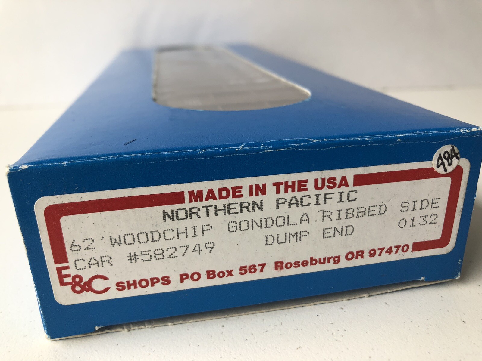Rails by the Bay 62′ Woodchip Gondola 582749 Northern Pacific NIB