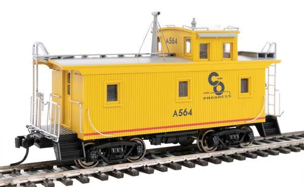 WalthersProto 103459 CHESAPEAK & OHIO DM&IR Style G2 Caboose w/Inter #A560 NIB