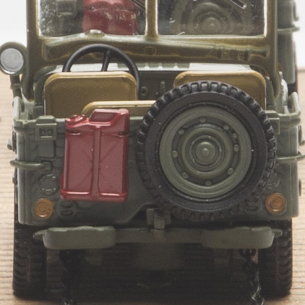 O Gauge – UNITED STATES ARMY MILITARY FLAT CAR w/Jeeps – NEW
