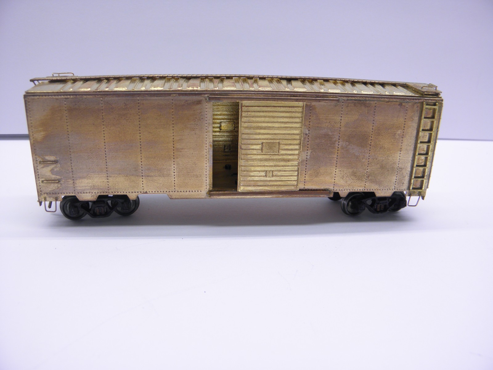 LAMBERT ASSOCIATES – NYC BOXCAR UNPAINTED – HO SCALE- BRASS – JAPAN – NOS