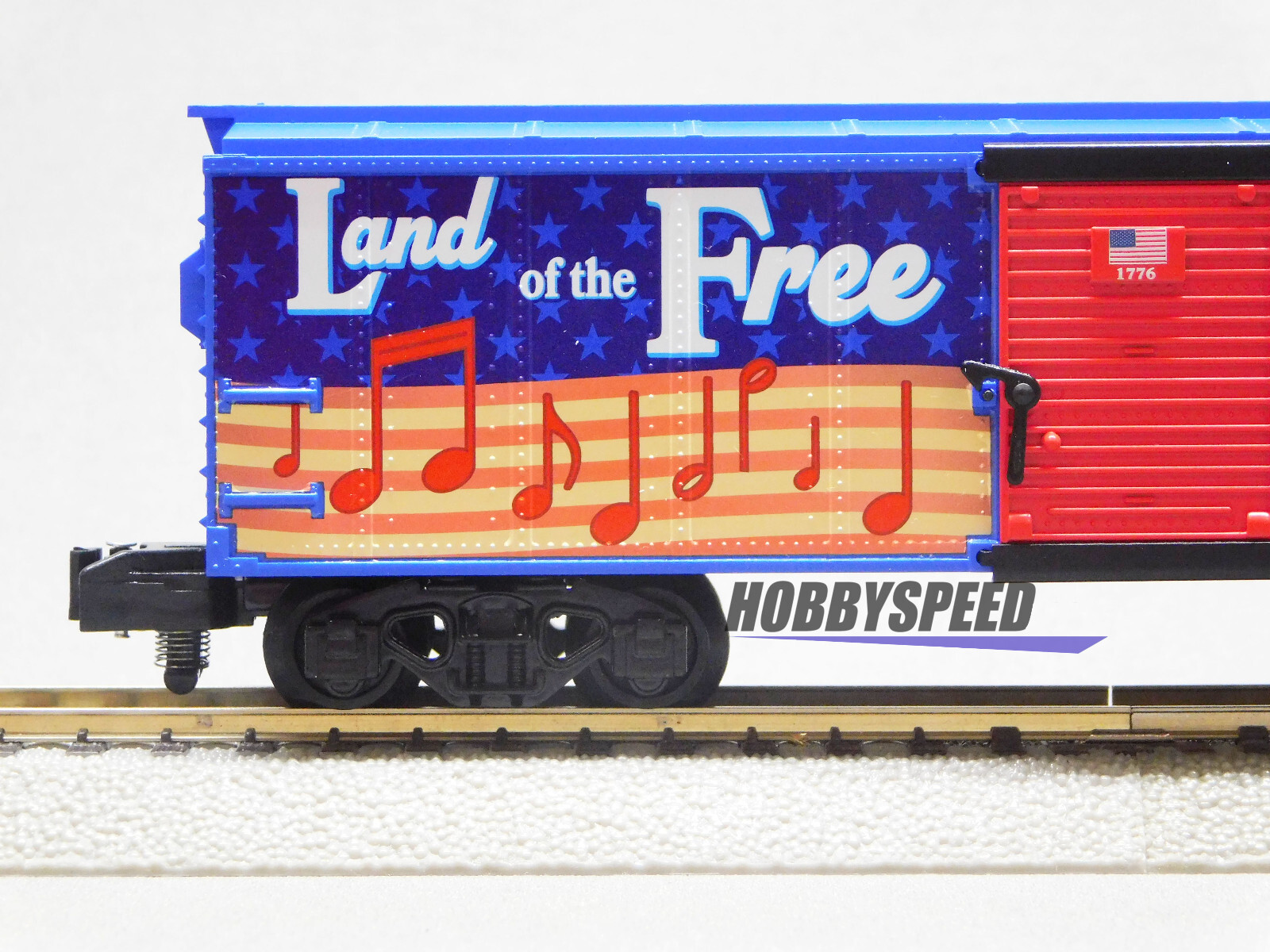 LIONEL AMERICAN FLYER PATRIOTIC SOUNDS BOXCAR S GAUGE railroad train 2219150 NEW