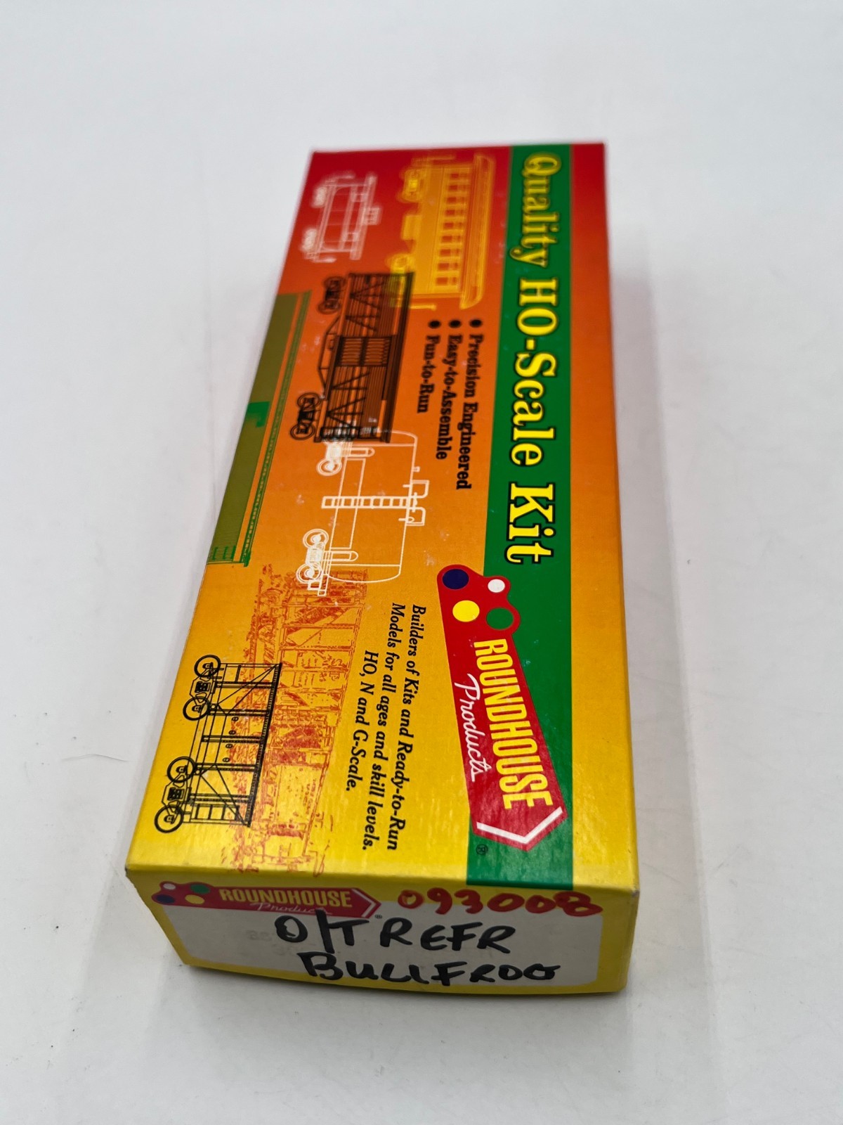 Roundhouse HO Scale 36 Ventilator Refrigerator Old Tivoli Bull Frog Beer Reefer