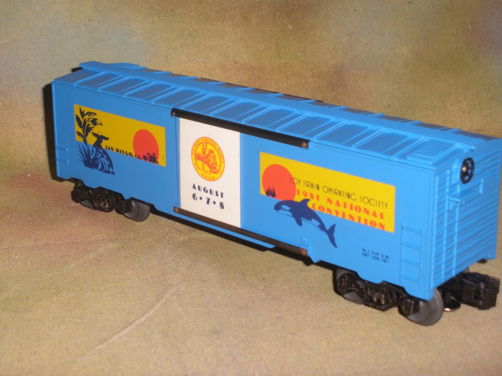 Kris Model Trains TTOS 1981 Convention O Scale Box Car
