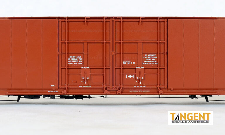 TANGENT HO Greenville 86′ Double Plug Door Box Car 25039 CN ‘Delivery 10-1978’