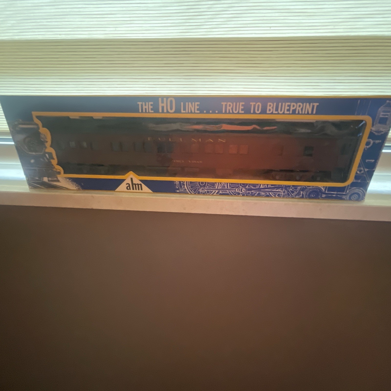 HO AHM Pullman Car 6270 James Logan Passenger Car Vintage NOS