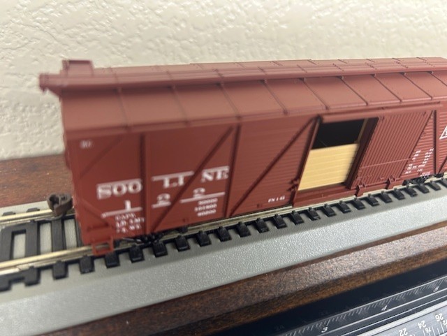 SOO LINE GRAIN DOOR USRA 40ft SINGLE SHEATHED BOX CAR HO Scale ” $OO LINE ” NEW