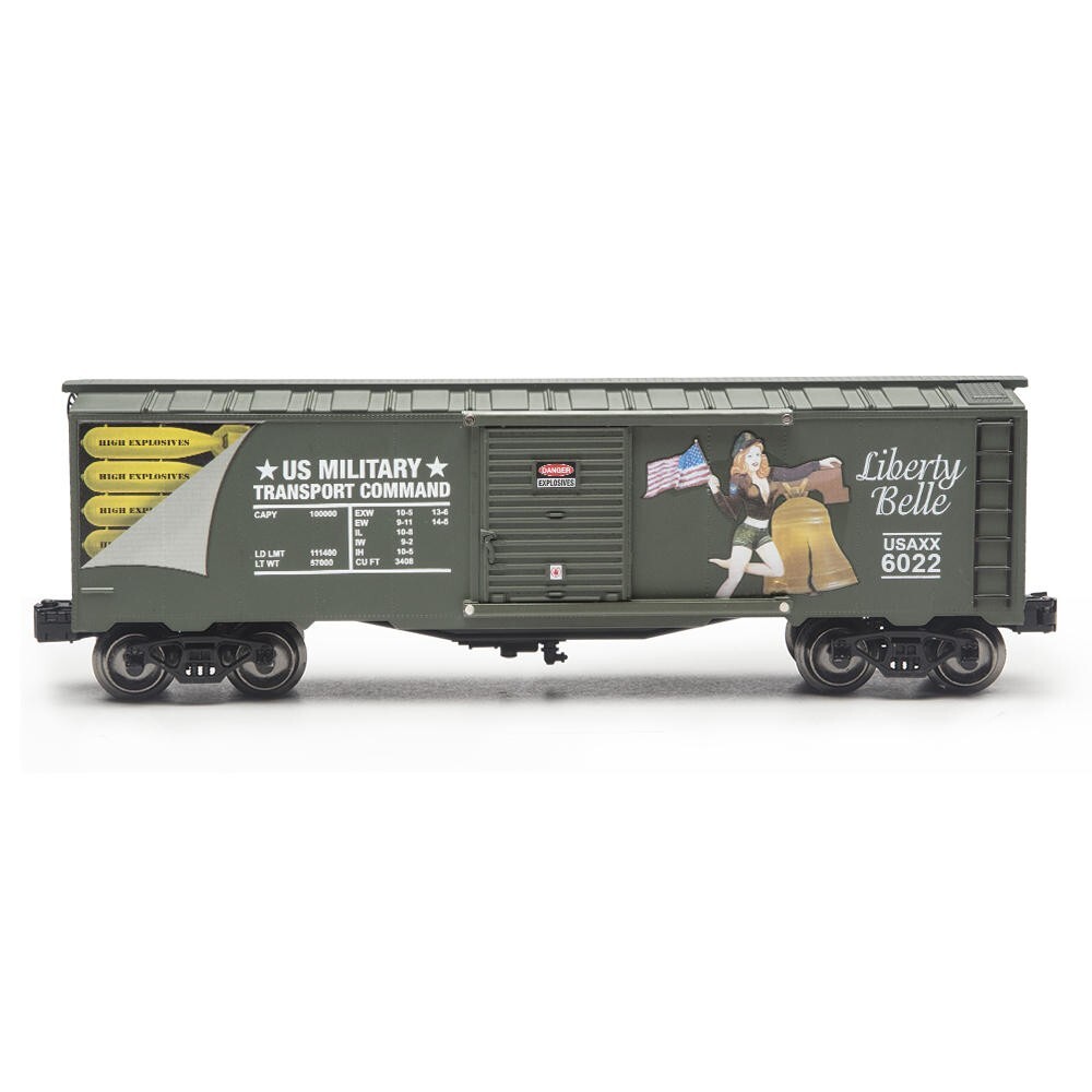 Menards O Gauge United States Army “Liberty Belle” Boxcar
