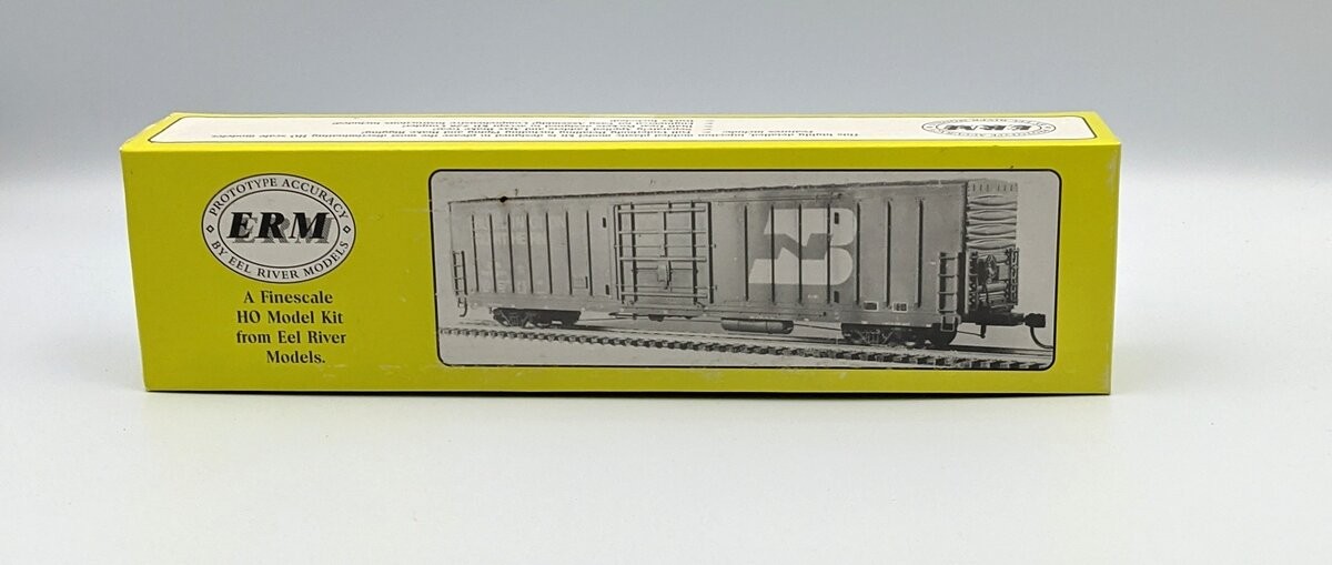 ERM 100U HO PC&F 62’10” Insulated Box Car Undecorated Kit