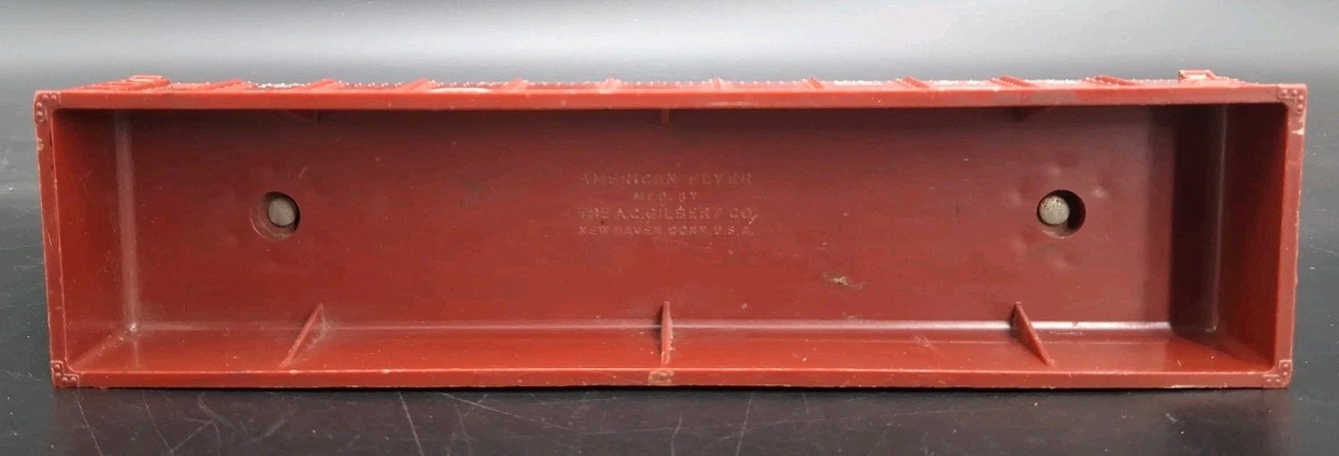 S Gauge American Flyer 24110 PRR Pennsylvania Gondola Tuscan Red