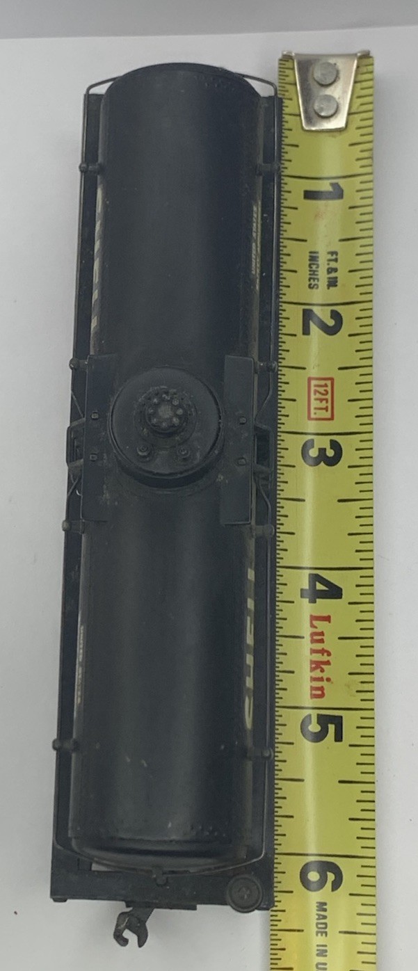 Lionel Prewar 0015 3 Rail Super Detail Black Shell Tanker 1938-1942 SEPX 8126