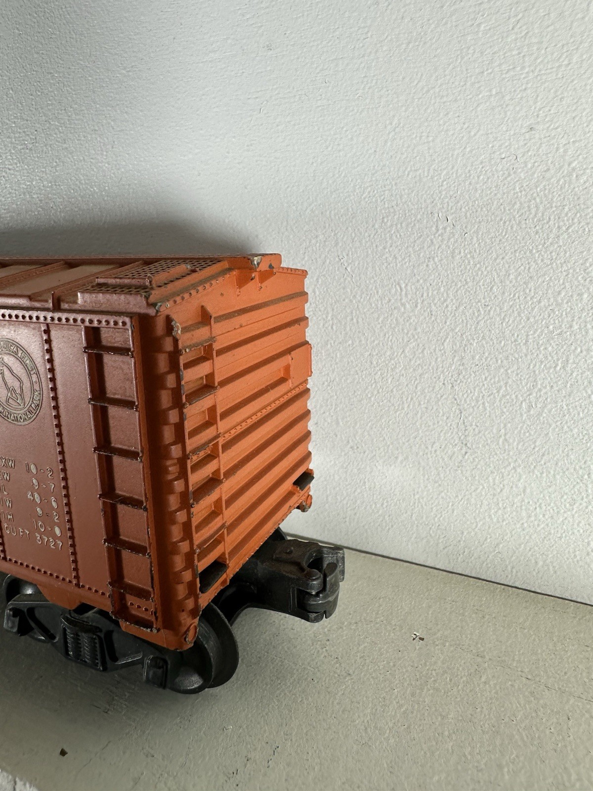 Lionel Postwar 6464-25 Great Northern Boxcar O Gauge 1953 Sliding Door
