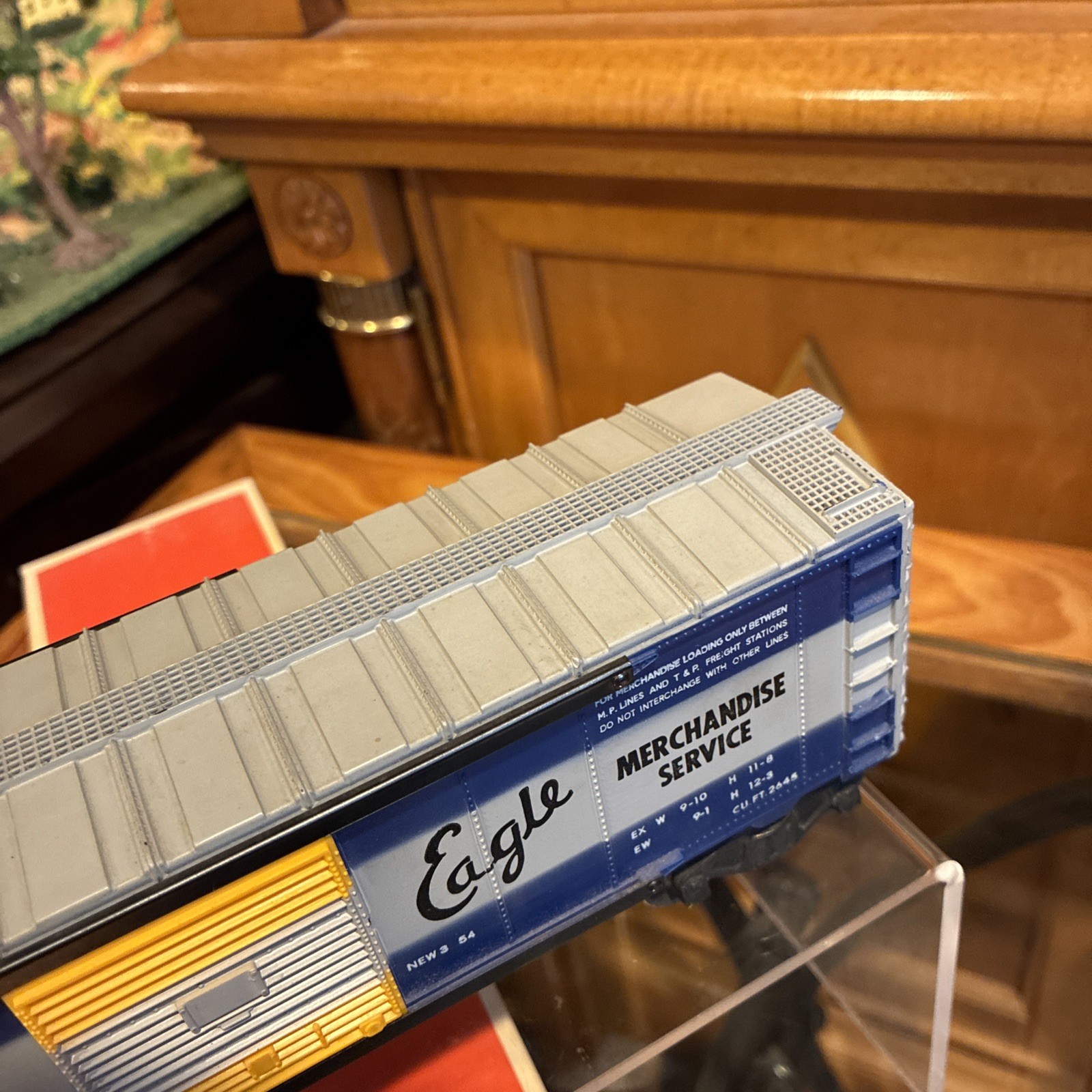 ~MINT UNRUN~LIONEL 6464-150 MISSOURI PACIFIC BOXCAR (Variation C Painted)