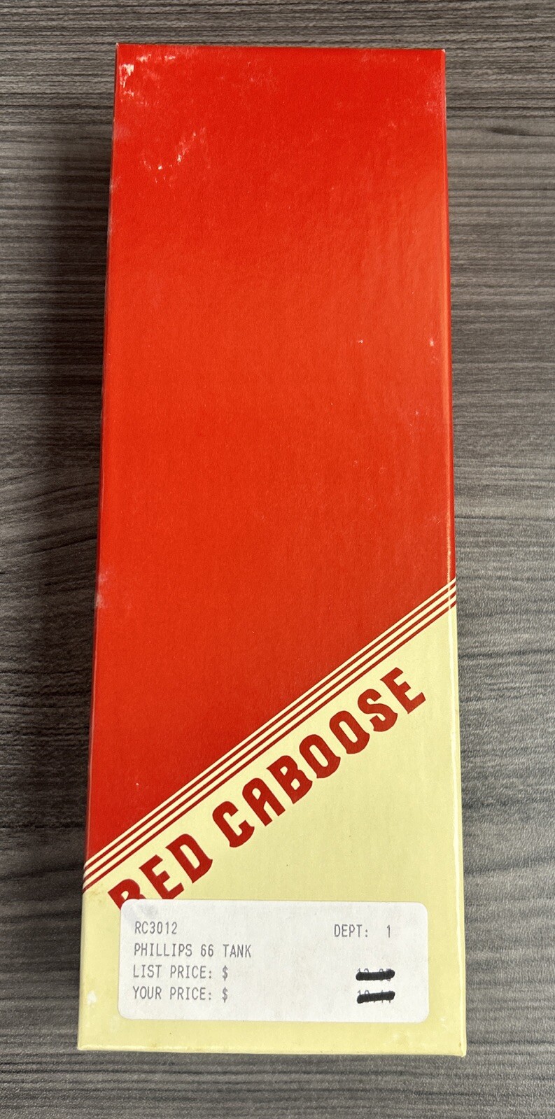 Red Caboose HO Kit RC-3012-1 10,000 Gal Tank Car Phillips 66 #20003 NIB!