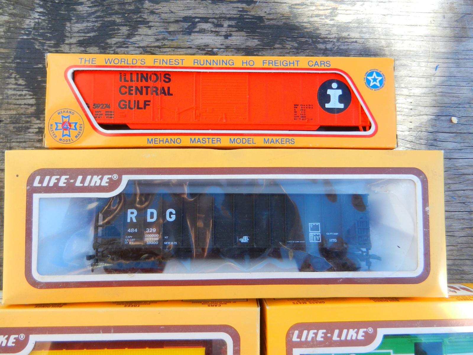 Lot of 5 Life-Like Bev/Bel G.N. Soo Line, Western Ex. HO Freight Cars Box Cars+