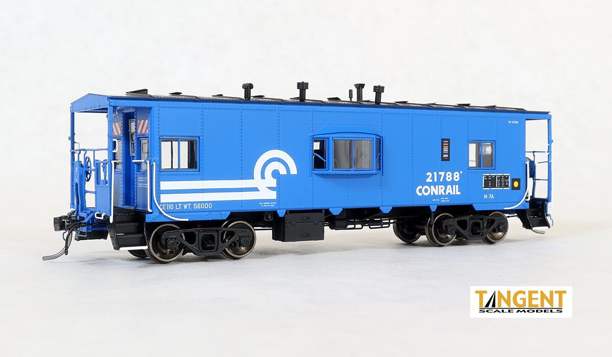 Tangent Scale Models Conrail 1979 St Louis Car Co N7a Bay Window Caboose 60127