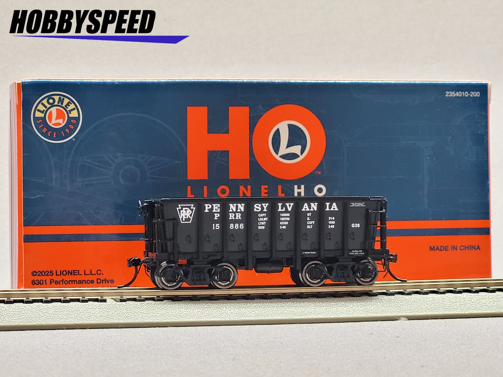 LIONEL HO SCALE PENNSYLVANIA G38 ORE CAR #15886 PRR train coal rail 2474090 NEW