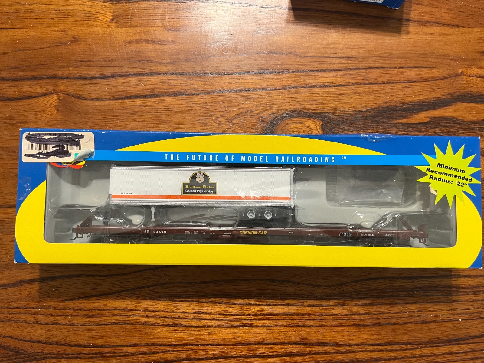 Ho RTR Athearn 74241 Southern Pacific 85′ All Purpose Flat Car w/ 45′ Trailer