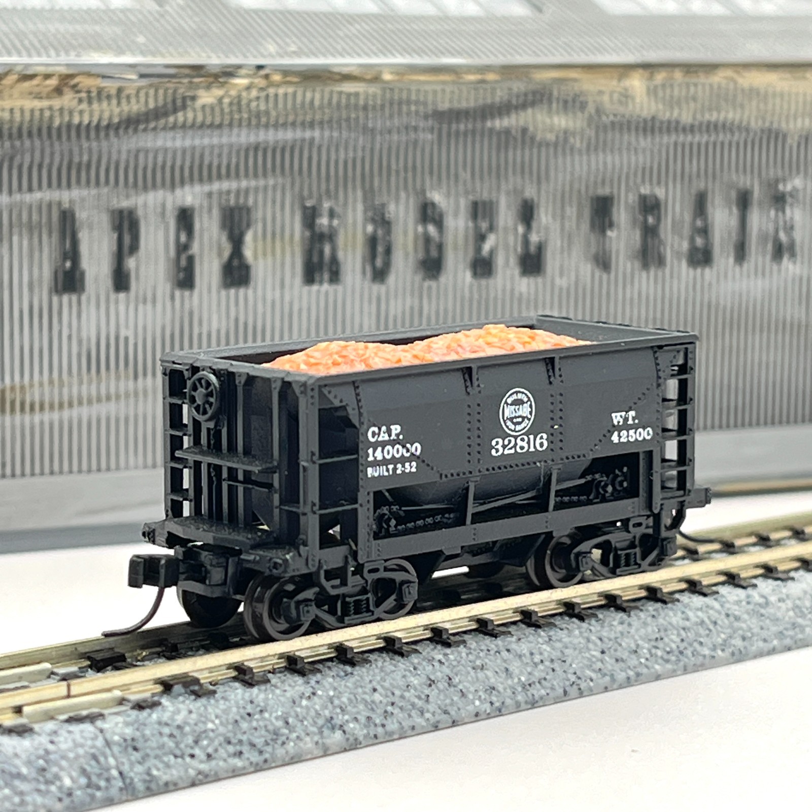 Atlas N Scale 3221 Duluth Missabe Iron Rg 70 Ton Ore Car 32816 Knuckle Couplers