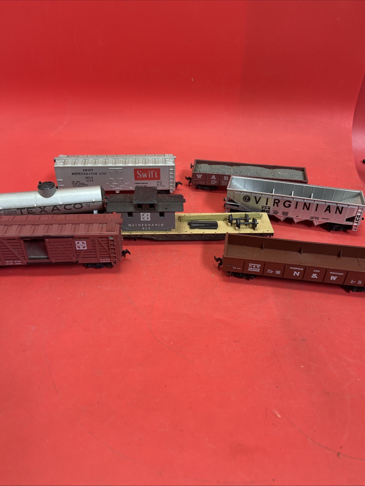Vintage Mixed Lot of 7 Train Cars # 2