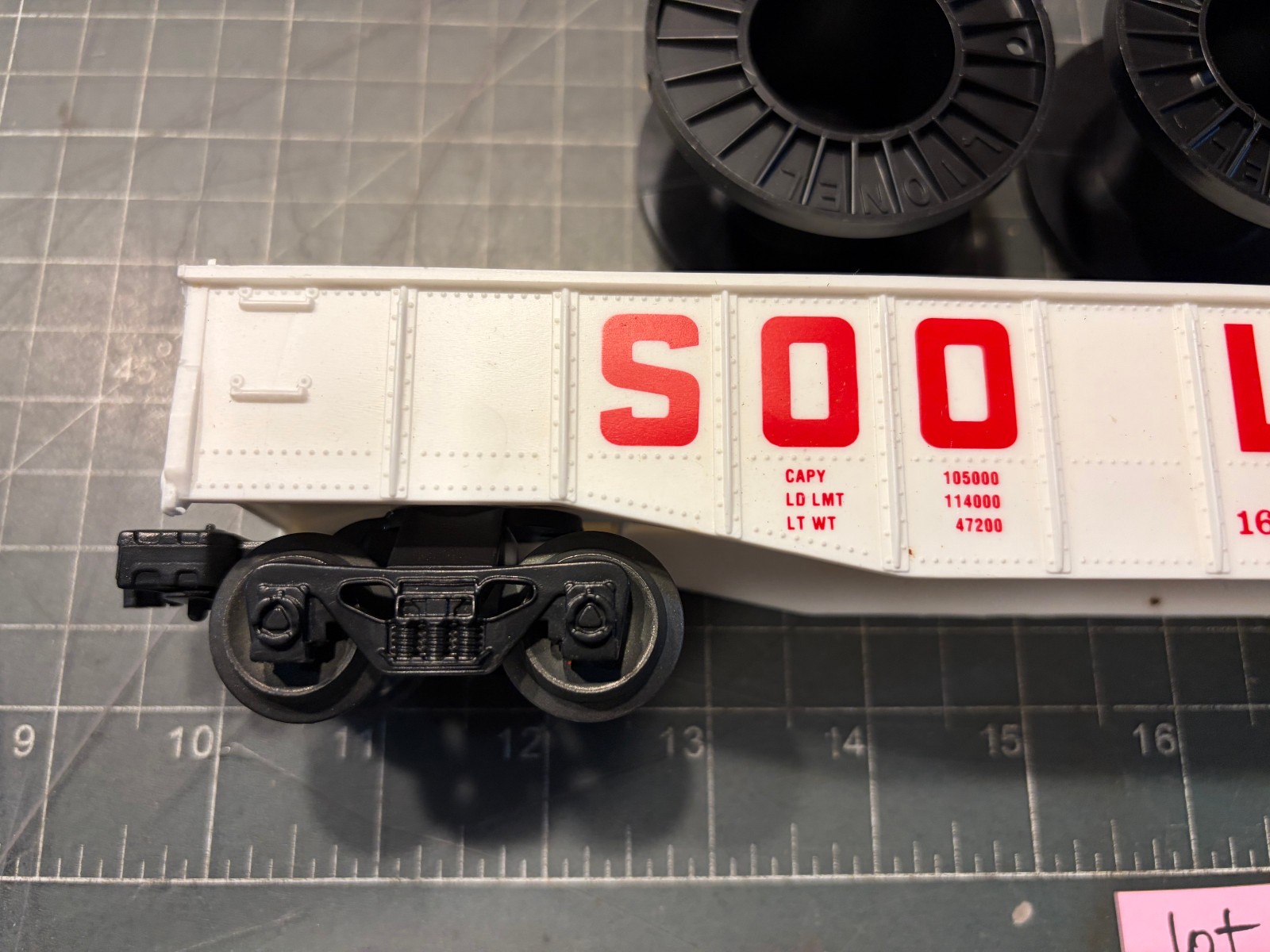 Lionel Train SOO LINE Gondola Car 16384 from NorthWest Express Set 6-11741 Lot D