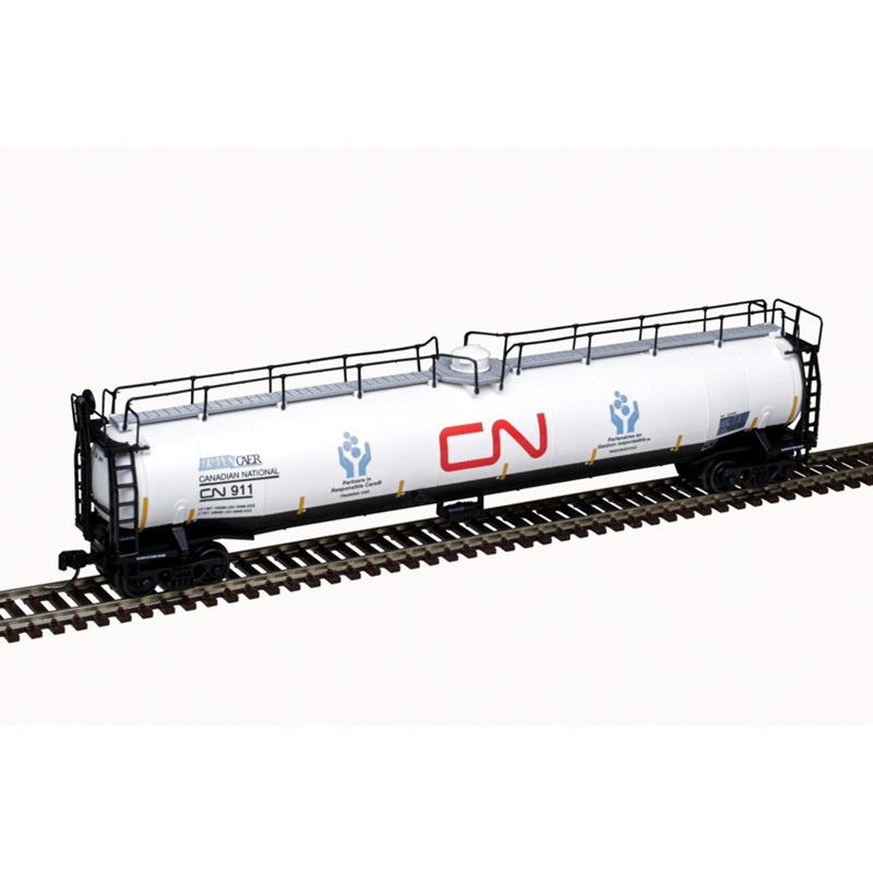 ATLAS N 50 005 365 CANADIAN NATIONAL 33,000 GAL TANK CAR RD #911 NEW🎄📦🎅