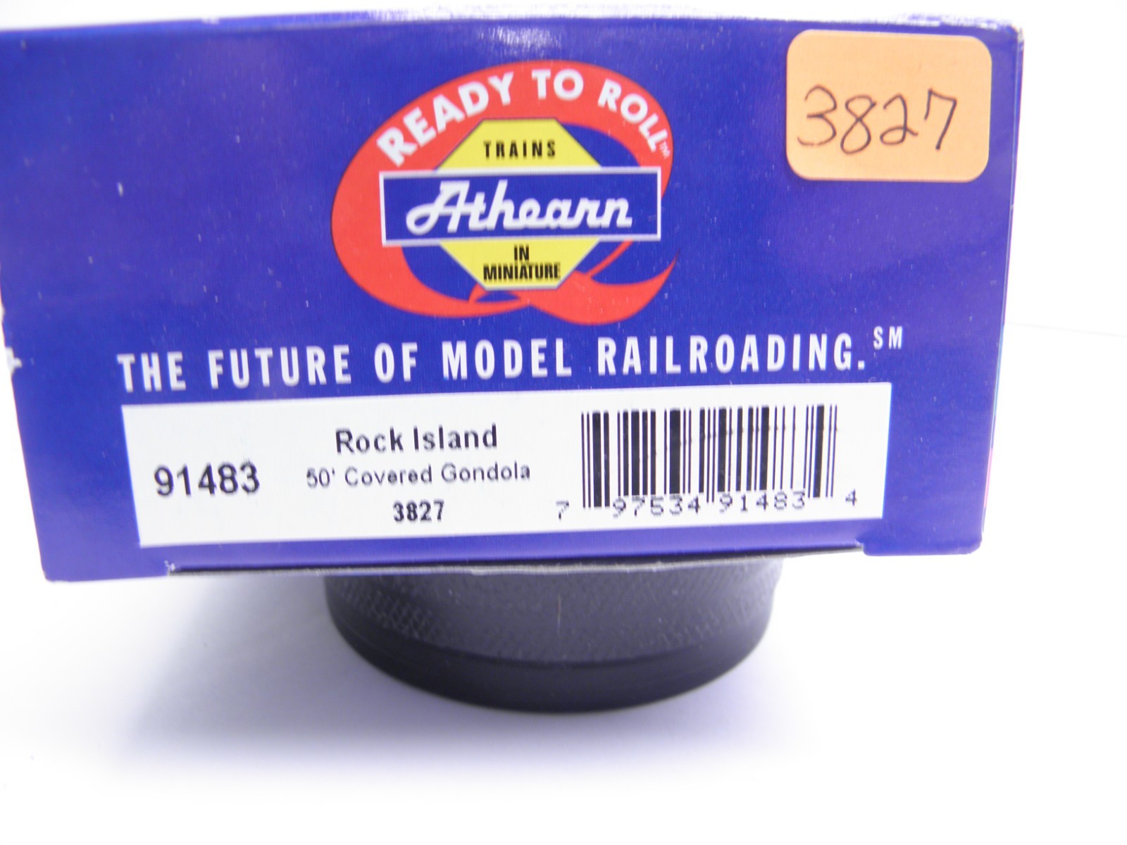 ATHEARN READY TO ROLL 50′ COVERD GONDOLA – ROCK ISLAND #3827 HO SCALE