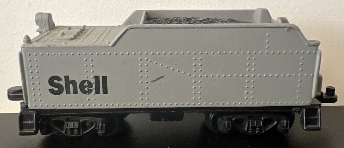 Fletcher-Barnhardt & White HO Scale Diecast Shell Oil Coal Car w/Plastic Wheels