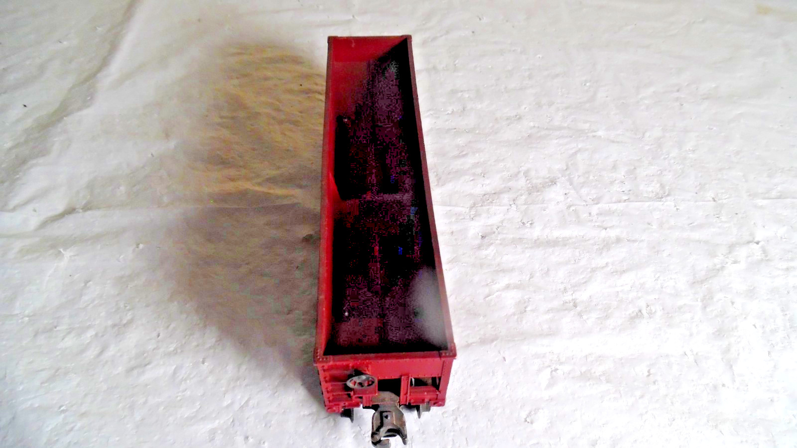 Lionel 6456 Vintage /Postwar Lehigh 0/027 2 Bay Hopper -Metal trucks/wheels