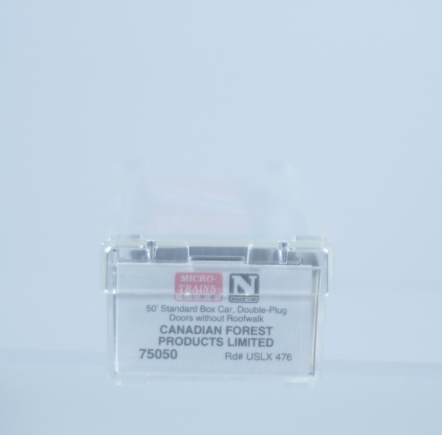 NOS Micro-Trains CANADIAN FOREST PRODUCTS LIMITED 476 N Scale Box Car – 75050