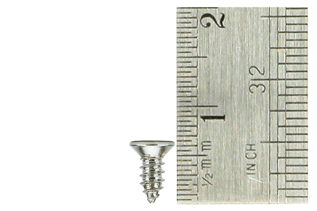 DCC Concepts ~ Countersunk Screws 2 x 6mm (60 Pieces) ~ DCS-CK205