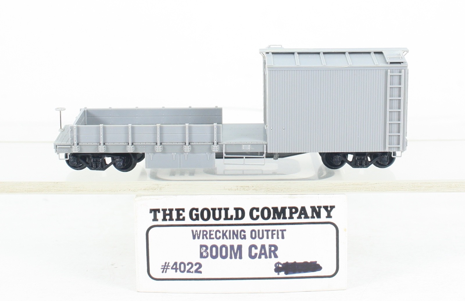 Gould / Tichy 4022 Built Wrecking Boom Car Excellent Build Unpainted