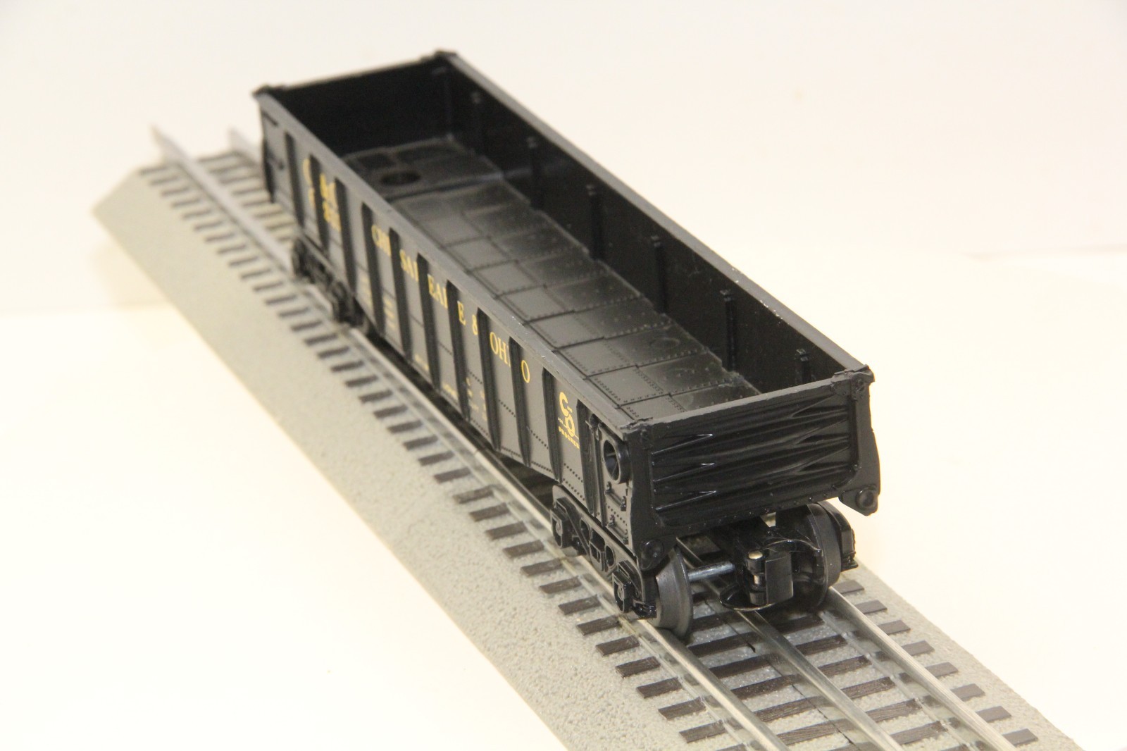 Lionel, O, 6-6211, Chesapeake & Ohio, Long Gondola, #6211, C-7 EX/NB