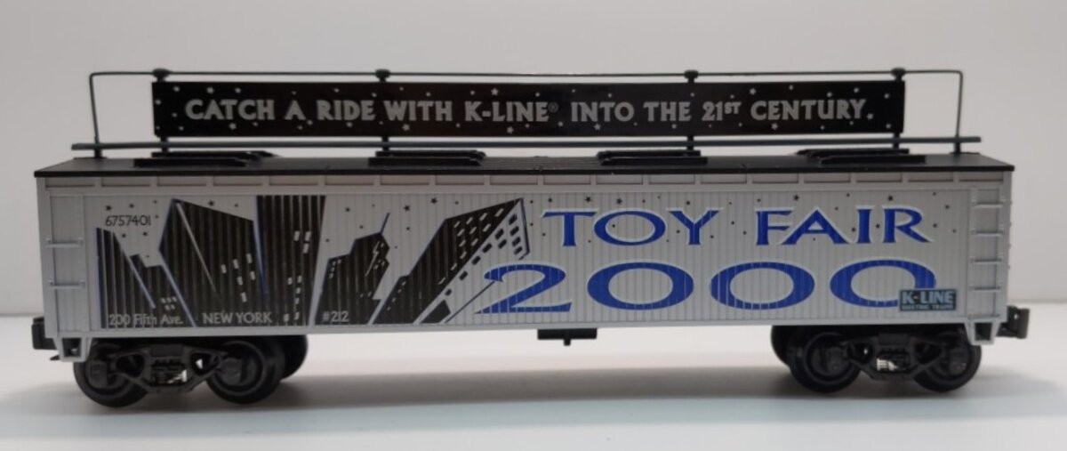 K-Line K675-7401 O Gauge Toy Fair Keokuk Vat Car LN/Box