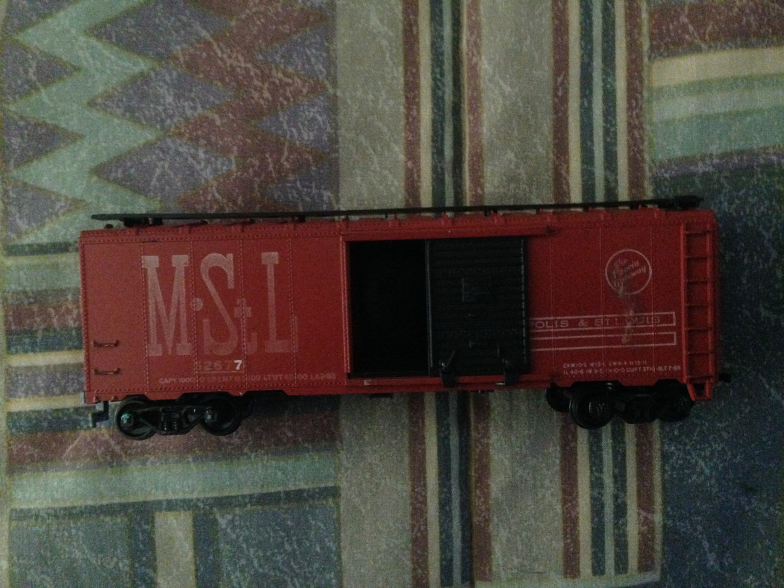 M&StL 40′ Plastic (Steel) Boxcars (Athern)