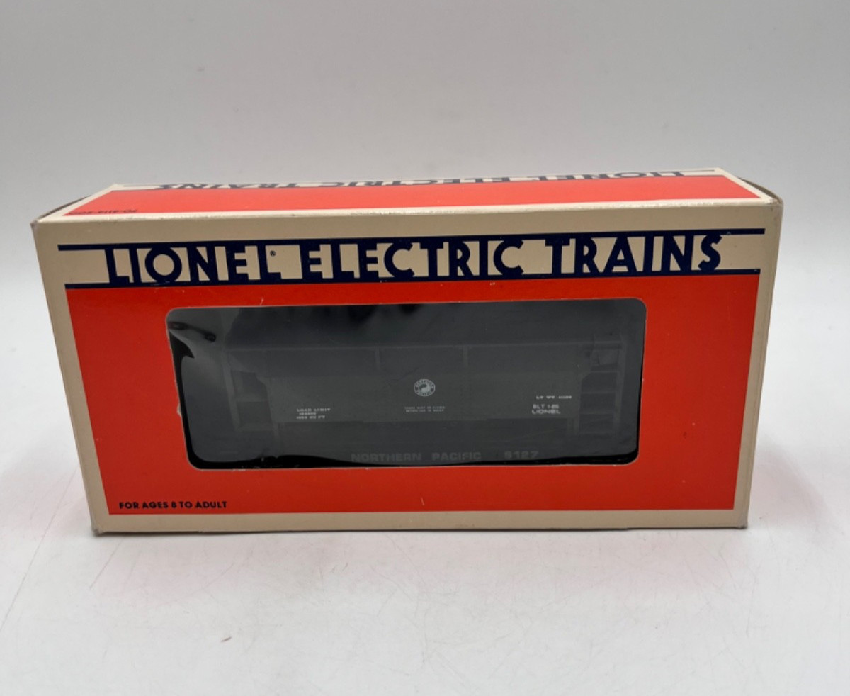 Lionel 6-6127 Northern Pacific Ore Car O Gauge Freight Car w/ Box Excellent