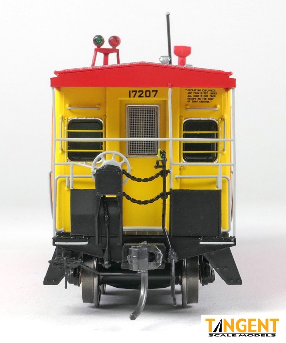 Tangent Scale Models Rock Island ICC Bay Window Caboose 60411 Delivery 1971