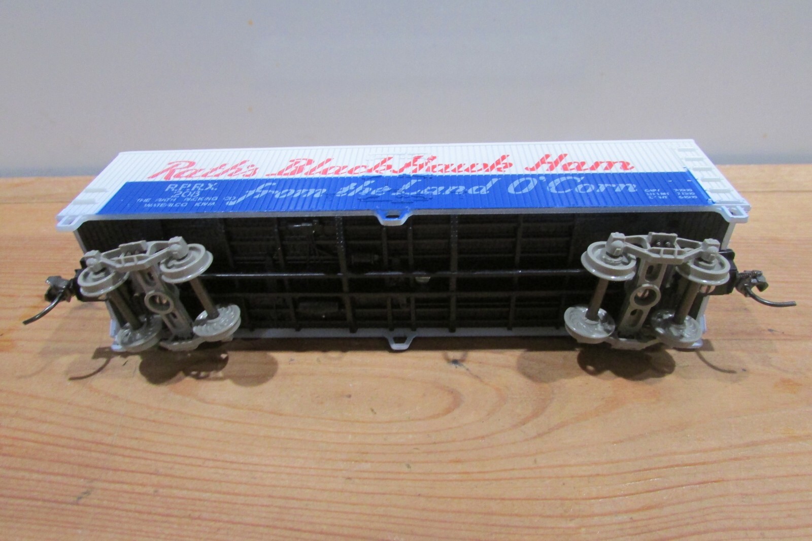 HO Scale Rath’s Black Hawk Ham Car #R.P.R.X. 208 Lot#C2101